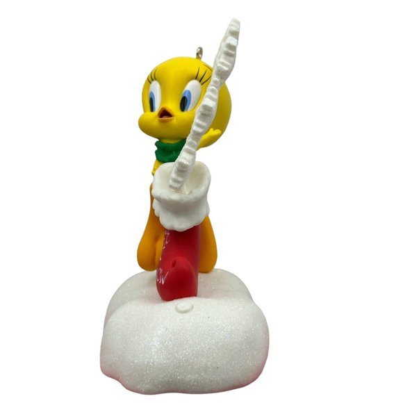 Hallmark Keepsake Ornament Tweety Looney Tunes Weady for Christmas Deck the Hall - Picture 6 of 13